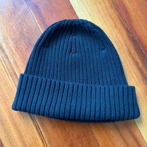 Cozy Black Knit Beanie Uniqlo Winter Hat Warm